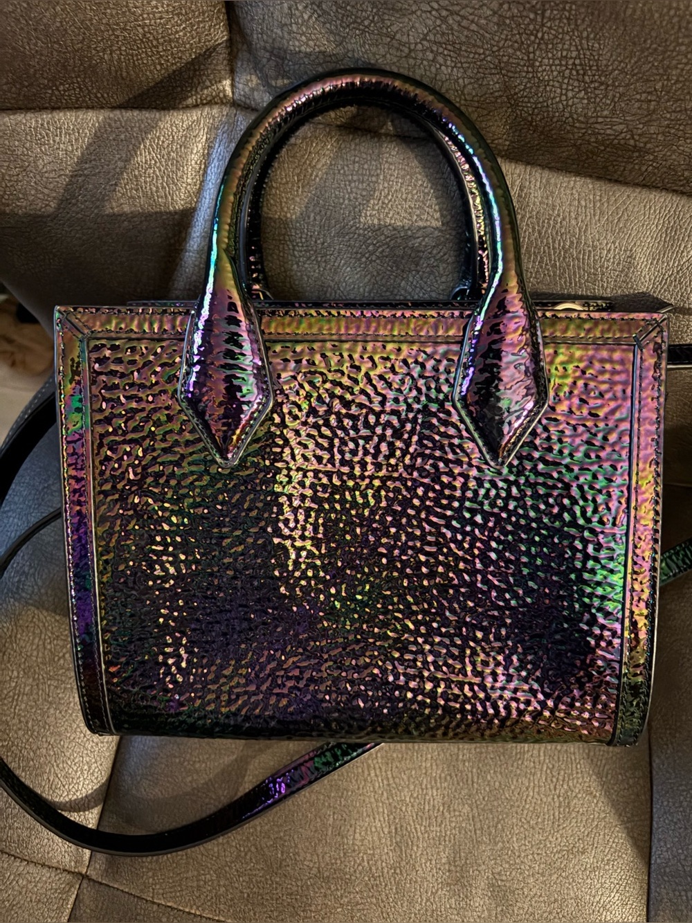 Henri Bendel Rivington Mini Petrol tote - Picture 4 of 15